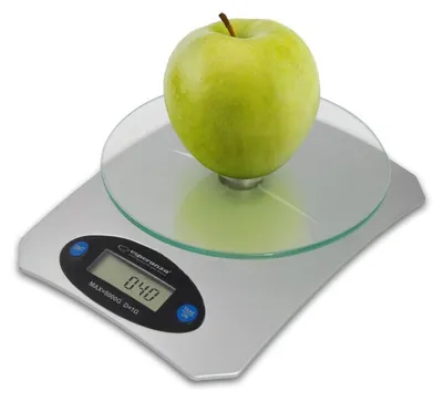 Zdjęcie produktu dla Esperanza Avocado, Elektroniczna waga kuchenna, 5 kg, 5 kg, Szary, Bambusowy, g, lb, oz