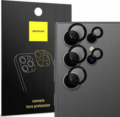 Obrázok produktu pre Tvrdené sklo pre fotoaparát v telefóne SPACECASE Camera Ring pre Galaxy S24 Ultra