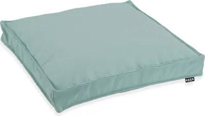Produktbild von H.O.C.K. Classic Uni Outdoor Sitzkissen - 50x50x5cm Stuhlkissen für Draußen - Wetterfestes Polster Manzana Aqua