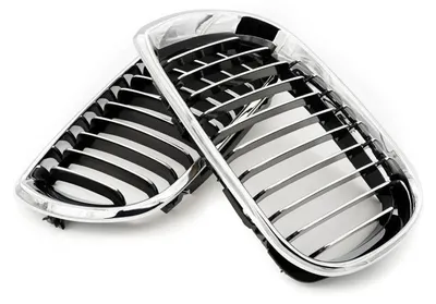 Image de ESEN SKV 66SKV078 Calandre avant pour BMW Série 3 Berline (E46) Chrome