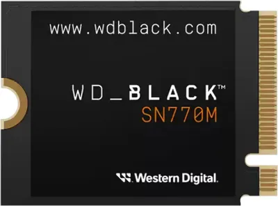Produktbild von Western Digital WD_BLACK SN770M NVMe  2TB - M.2 2230/M-Key/PCIe 4.0 x4 | WDS200T3X0G
