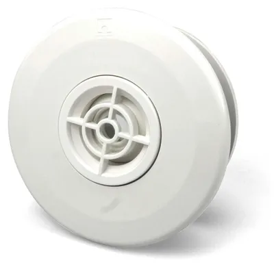 Produktbild von Einlaufdüse Multiflow für Fertigbecken, Weiss (mit Gitter)