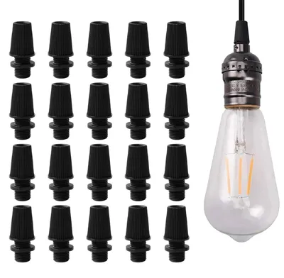 Obrázek produktu pro Kabelové konektory z plastu pro závěsné lampy, 20 kusů