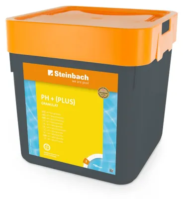 Produktbild von Steinbach Poolpflege pH + (Plus) Granulat, 5 kg, Einstellung des pH-Werts, 0753205TD00