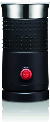 Obrázek produktu pro Elektrický pěnič na mléko – Pěnič na mléko – Příprava kávy – Automatické ohřívání – 400 ml – Černý