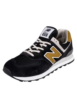 Produktbild von New Balance Herren 572 Wildleder-Sneaker, Schwarz 40.5 EU
