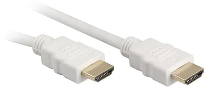 Produktbild von Sharkoon 1m, 2xHDMI, 1 m, HDMI Typ A (Standard), HDMI Typ A (Standard), 3D, Weiß