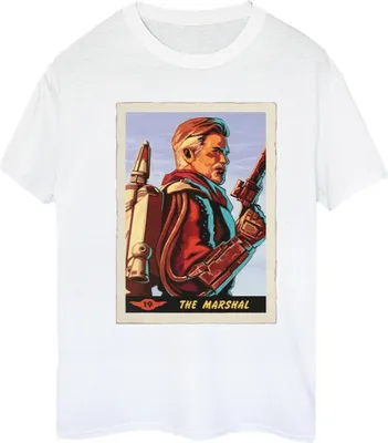 Produktbild von Star Wars - "The Mandalorian The Marshal" T-Shirt für Damen BI45843 (3XL) (Weiß)
