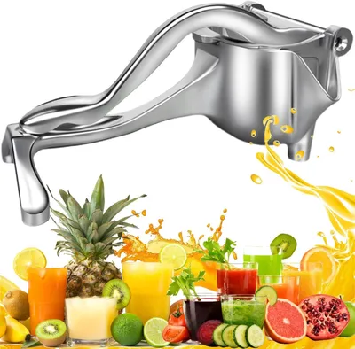 Obrázok produktu pre Ručný lis na citrusy, nehrdzavejúca oceľ, pre kuchyňu, prenosný