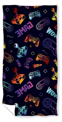 Produktbild von Badetuch für Gamer 70 x 140 cm