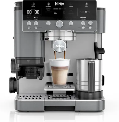 Produktbild von Ninja Luxe Premier 3-in-1 Kaffeemaschine ES601EUGM Grau