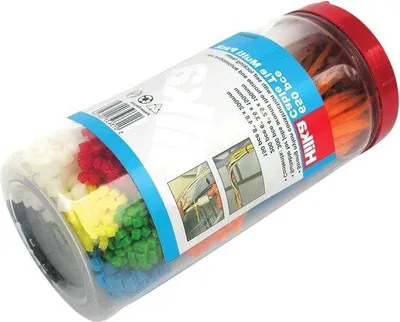 Immagine prodotto di Confezione multipla di fascette in diversi colori.