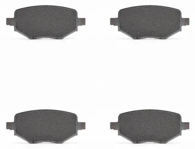Produktbild von Bremsbelagsatz ohne Verschleißwarnung 17,5 mm HELLA für u.a. PEUGEOT 208