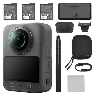 Zdjęcie produktu dla DJI Osmo 360, 8K Ultra HD, CMOS, 120 MP, 240 fps, Wi-Fi, Bluetooth