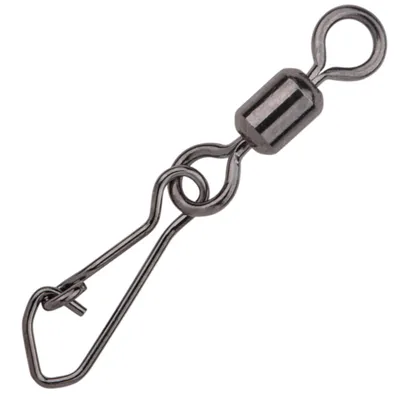 Produktbild von Gamakatsu Hyper Swivel Hook Snap - Angelwirbel, Größe / Tragkraft / Packungsinhalt:Gr. 2 / 17kg / 6 Stück