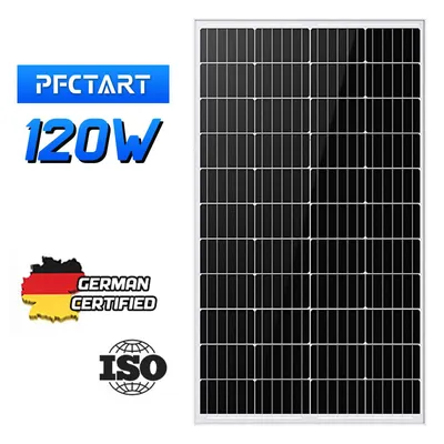 Obrázek produktu pro 120W 12V solární panel solární modul PV solární článek mono solární panel