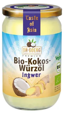 Produktbild von Kokos Würzöl - Ingwer 190ml 2er Pack