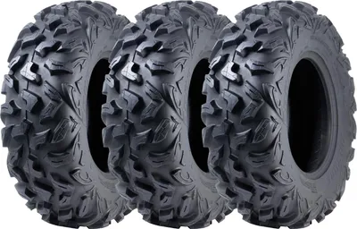 Productafbeelding van 25x8.00R12 ATV Tyre 205/80R12 OBOR Vulture 6-ply Road Legal 60J 250kg (Set of 3)