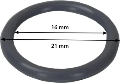 Produktbild von Ringdichtung O für Softeismaschinen a= 16mm b= 21mm