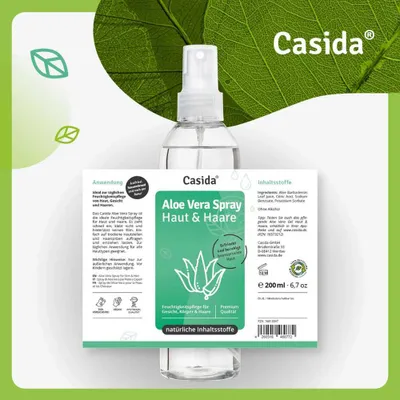 Produktbild von Aloe Vera - Haut & Haare Spray 200ml
