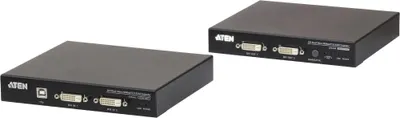 Produktbild von Aten CE624 CE624 Konsolen-Extender, DVI Dual-View, USB, HDBaseT, FullHD, max. 150m