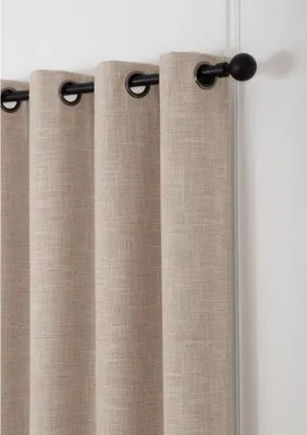 Produktbild von MOONDREAM Verdunkelungsvorhang | Licht+Sonnenschutz | 100% Lichtschutz | Ösen | Beige MC632 | 130B x 250H cm