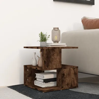 Produktbild von The Living Store Beistelltisch Räuchereiche 40x40x40 cm Holzwerkstoff