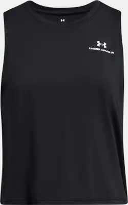 Immagine prodotto di UNDER ARMOUR VANISH ENERGY CROP TANK Nero / Bianco S