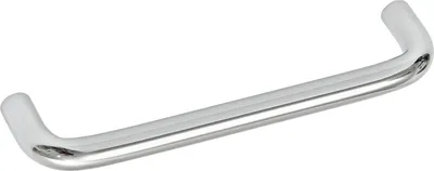 Produktbild von Griff Sulis ø 10 mm, LA 64 mm, Breite 74 mm, Stahl chrom poliert