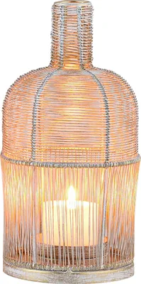 Zdjęcie produktu dla Boho dekoracyjny lampion podgrzewacz świecznik świecznik Preston mały