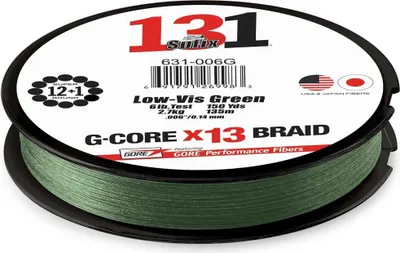Obrázok produktu pre Sufix 131 Braid Neon Chartreuse 100 m 0,104 mm 5,4 kg