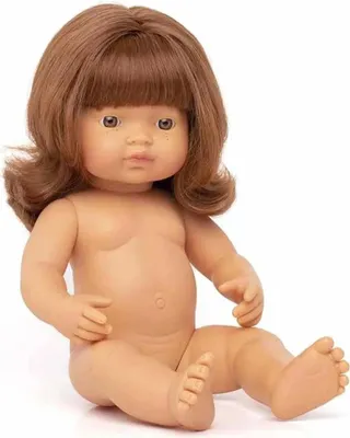 Produktbild von Miniland Europäische Rothaarige Babypuppe 38 Cm Mehrfarbig Mehrfarbig One Size