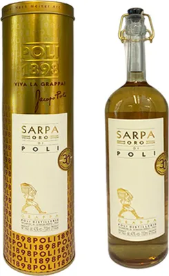 Produktbild von Jacopo Poli Sarpa Oro di Poli Grappa, 40% Vol. 0,7 l