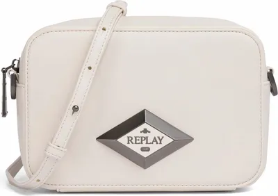 Image de REPLAY sac à épaule bandoulière Crossbody Bag White Smoke écru