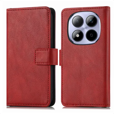 Image de Étui-livre de luxe imoshion pour le Xiaomi Redmi Note 15 Pro (4G) - Bordeaux