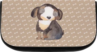 Produktbild von Mr. & Mrs. Panda kosmetiktäschchen Hund Entspannen - Hundeglück - Geschenk, toilettenbeutel, Sprüche, Hundeliebe, Make-up Organizer, Kulturbeutel, Kosmetiktasche, Süß