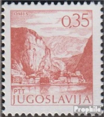 Produktbild von Briefmarken Jugoslawien 1973 Mi 1516II x C (kompl.Ausg.) postfrisch Sehenswürdikeiten