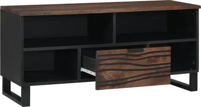 Zdjęcie produktu dla vidaXL Szafki pod telewizor Orzech 105 x 33 x 46 cm Materiał drewnopochodny