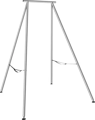 Image de Cadre de yoga aérien SucceBuy, support pour balançoire de yoga de 2,93 m de haut, capacité de charge max. 258 kg, pour la pratique du yoga aérien en intérieur et en extérieur