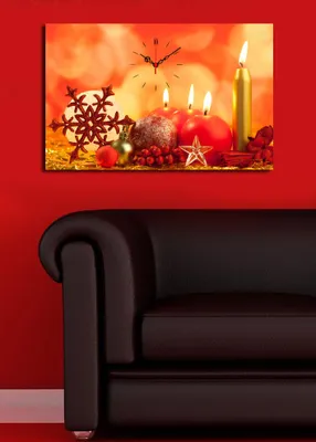 Produktbild von Opviq, YYCS- CST1602, Bunt, Wanduhren, 45 x 70, 100% Wildleder -Leinwand