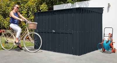 Produktbild von Globel Fahrradoase "Family" (4 bikes), anthrazit