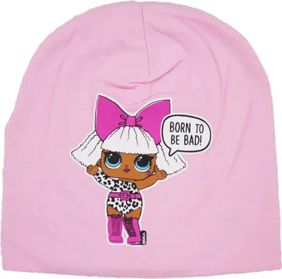 Produktbild von LOL Surprise Hair - Kinder Herbst Mütze Wintermütze – Rosa / 52 cm