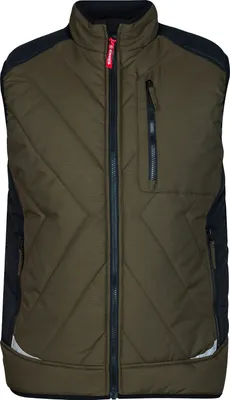 Produktbild von F. Engel Galaxy Winterweste, Forest Green/Schwarz, Gr. 4XL