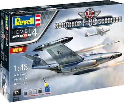 Image de Revell Geschenkset 75th Anniv. "Northrop F-89 Scorpion" 1:48