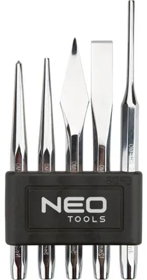 Image de Jeu de poinçon, burins et chasse-goupilles NEO TOOLS 33-060