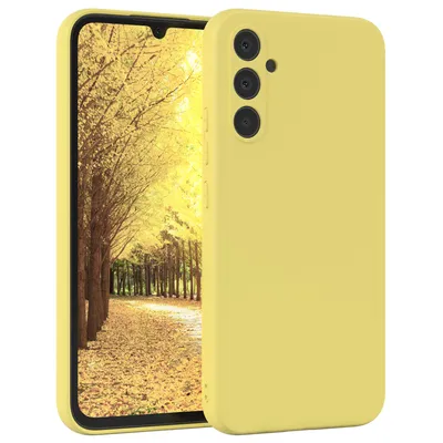 Produktbild von EAZY CASE - TPU Hülle für Samsung Galaxy A34, TPU Case stoßfeste Handyhülle, weiches Cover mit Kameraschutz, Silikonhülle in Gelb