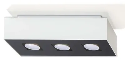 Zdjęcie produktu dla Lampa sufitowa MONO 3 Biały SL.0068 Sollux