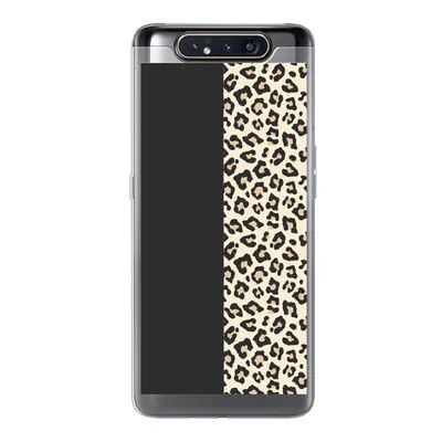 Produktbild von MuchoWow® Handyhülle Schutzhülle Hülle für Samsung Galaxy A80 Tiere - Muster - Panther Silikon Softcase Handy Hülle - Schutzdeckel