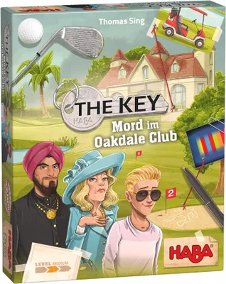 Imagen del producto de HABA The Key – Asesinato en el Club Oakdale, juego de mesa, educativo, a partir de 8 años, juego familiar