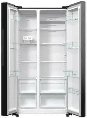 Produktbild von Gorenje NRR9185EABXL Side-by-Side Kühl-Gefrier-Kombination, 550L, Schwarz
